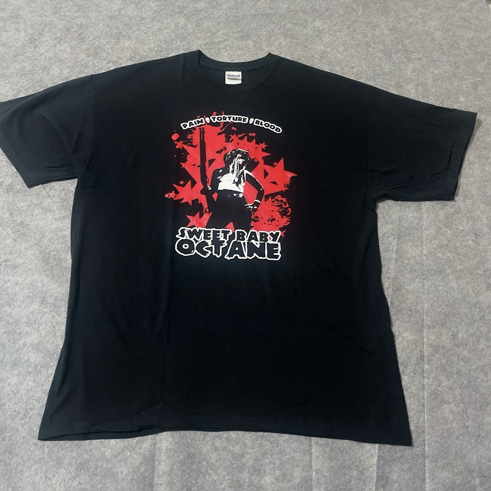 Gildan Ultra Cotton Men 'sweet baby octan Tattooing T-shirt Black Size‎ Xl